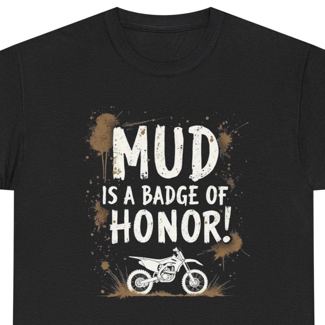 Dirt Bike Motocross T-Shirt - Attitude Graphic for Competitive Riders & MX Fans