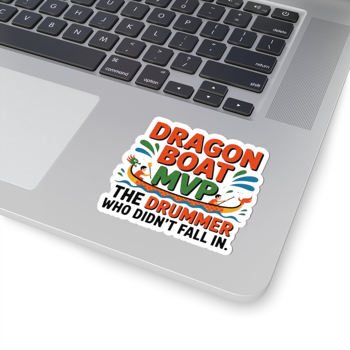Dragon Boat Drummer MVP Sticker - Humorous Crew Vinyl Decal for Rowing Enthusiasts