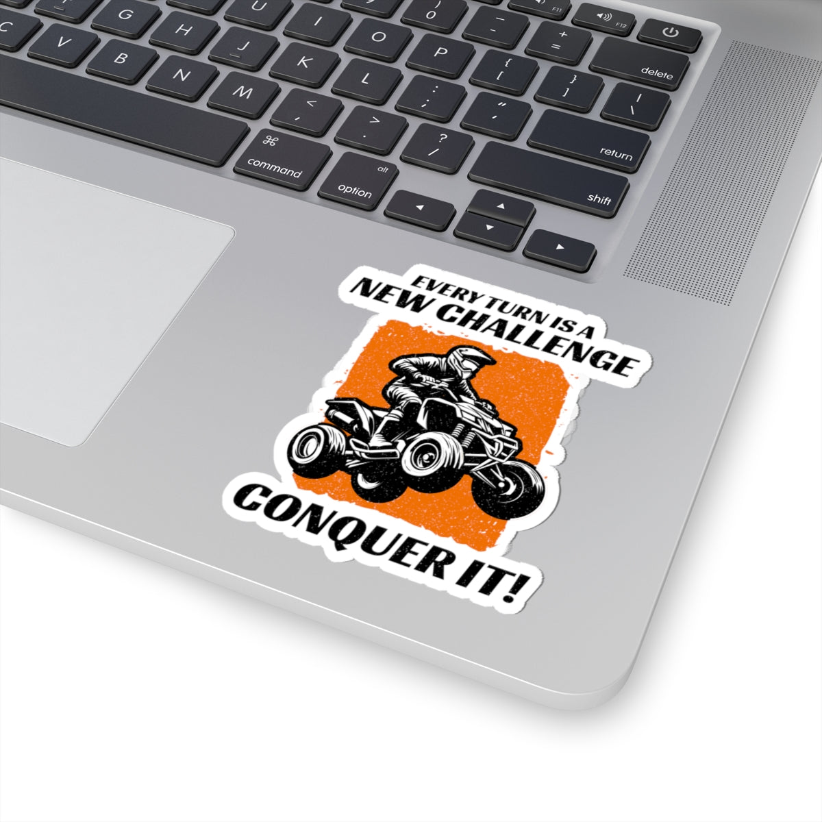 ATV Racing Vinyl Sticker - Extreme Off-Road Quad Bike Decal for Dirt Riders & Motocross Fans