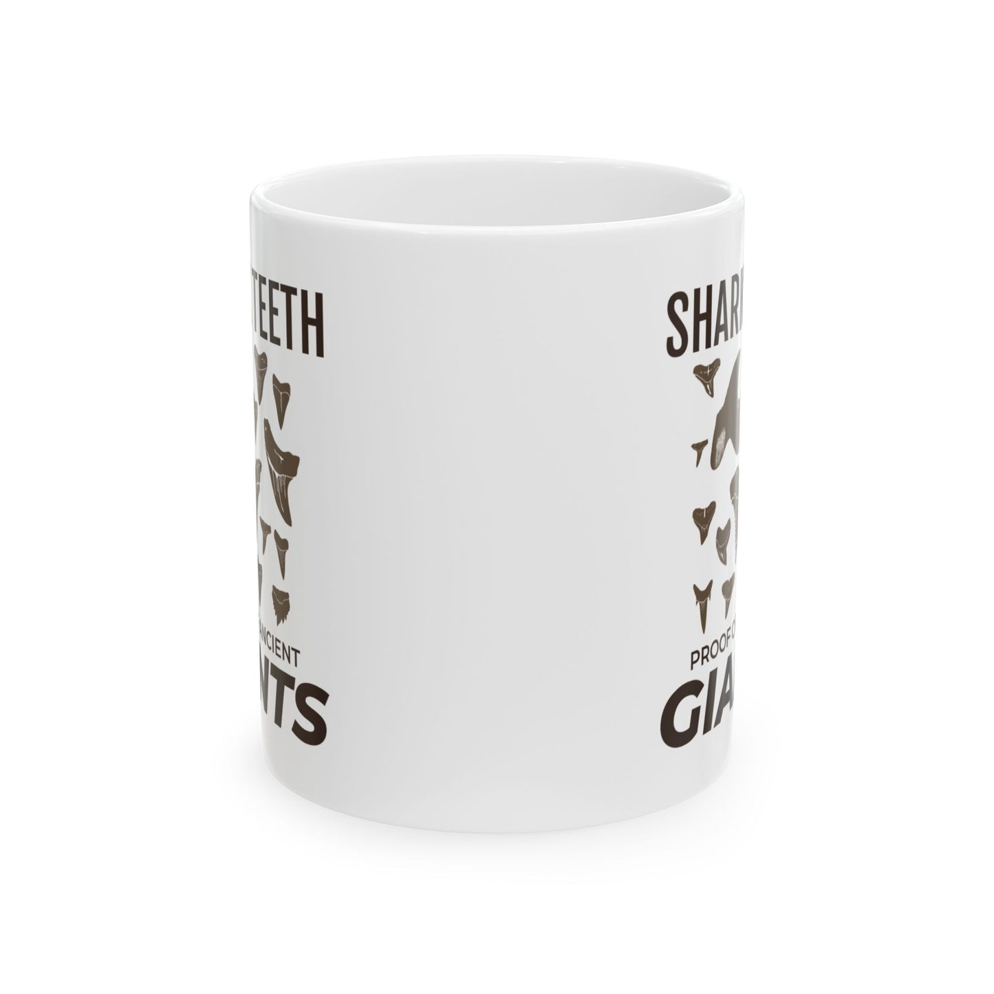 Shark Tooth Collector Mug – Fossil Hunter Gift