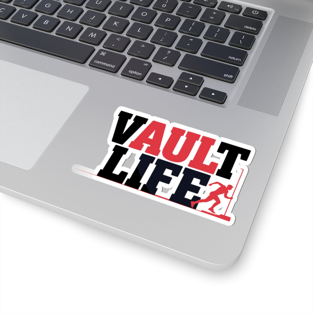 Pole Vault Sticker – Bold Vault Life Sport Lifestyle Decal for Track & Field Athletes Teen Vaulters