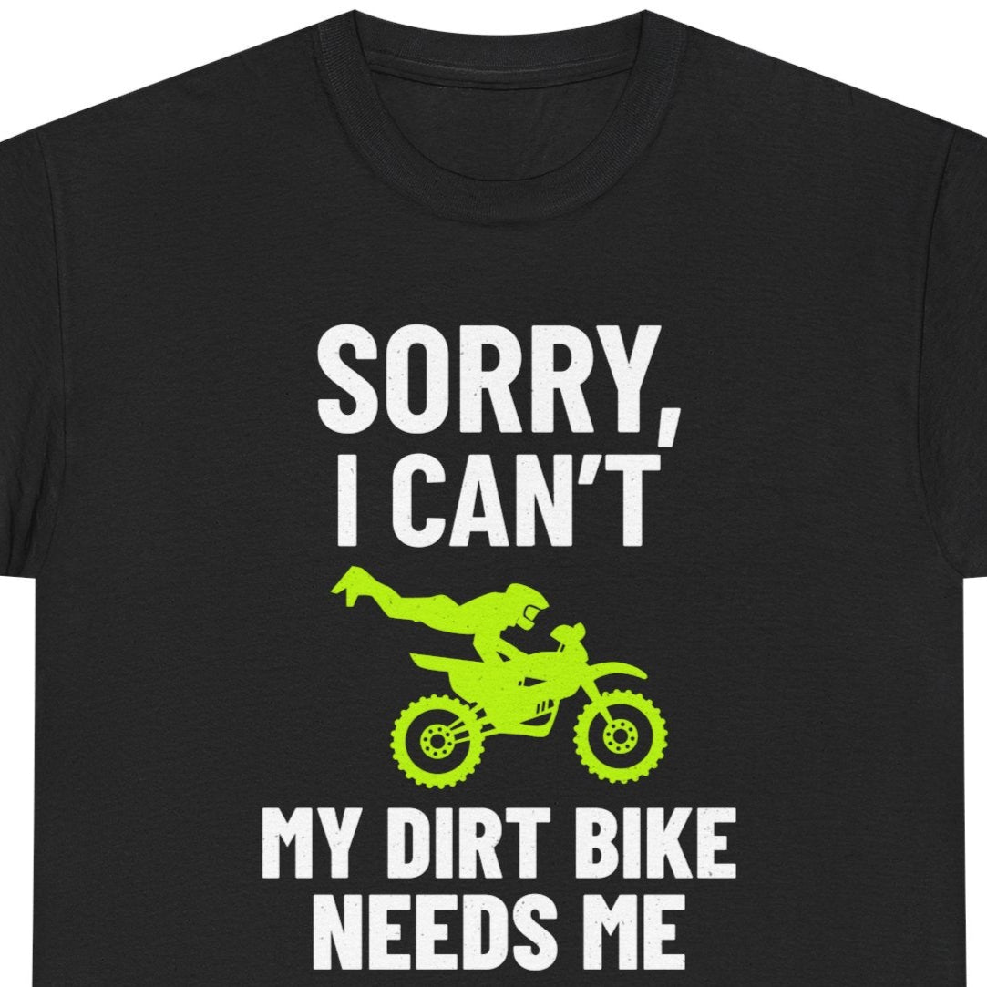 Dirt Bike Motocross T-Shirt - Track, Freestyle, Cross-Country Fan Shirt
