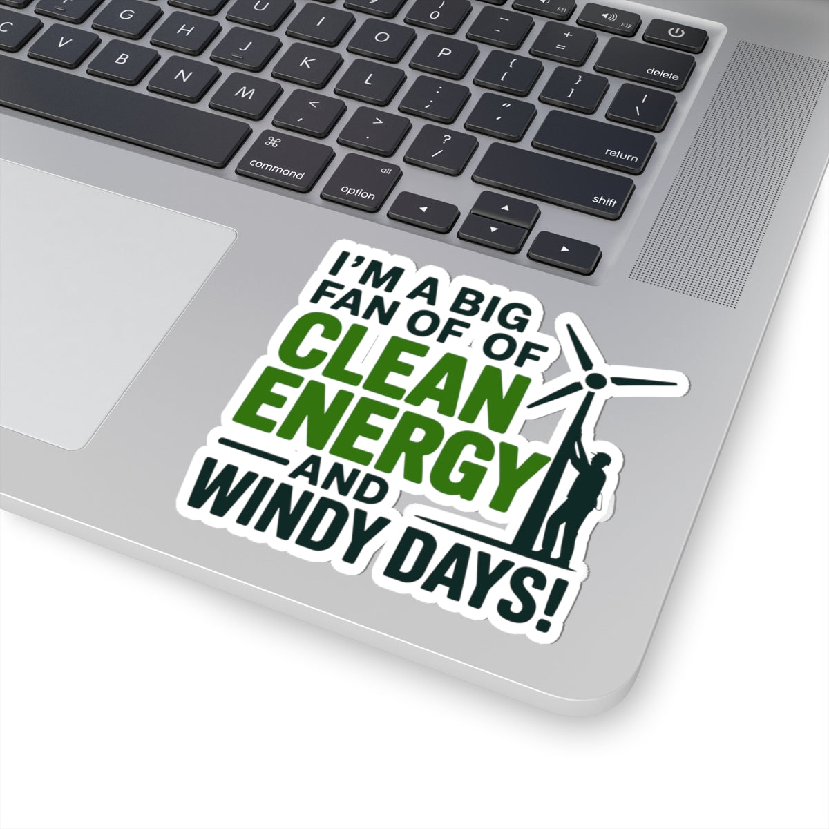Wind Turbine Technician Sticker - Clean Energy Wind Farm Crew Vinyl Decal for Techs, Mechanics, Engineers