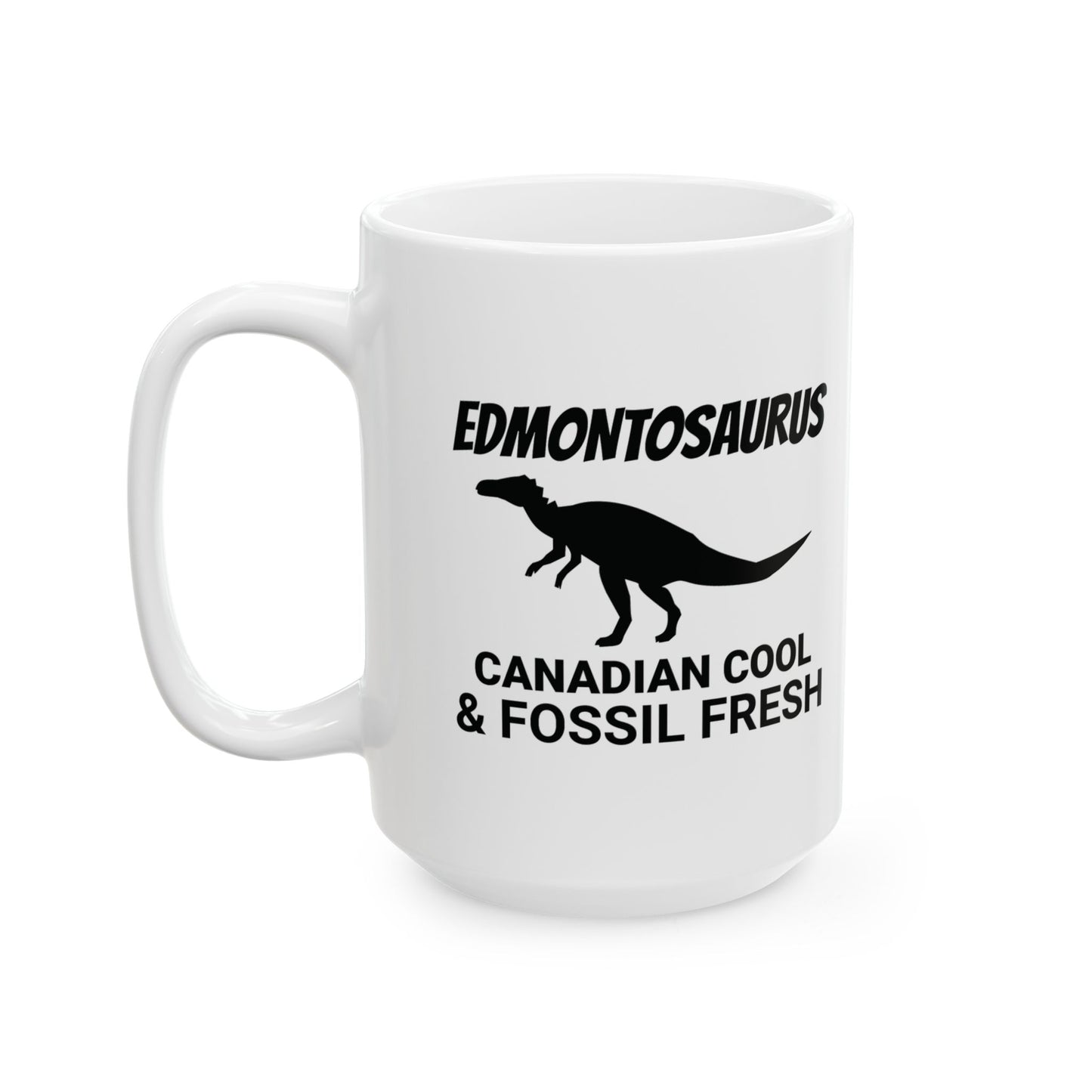 Dinosaur Fossil Mug - Edmontosaurus, Canada - Fossil Fan Mug