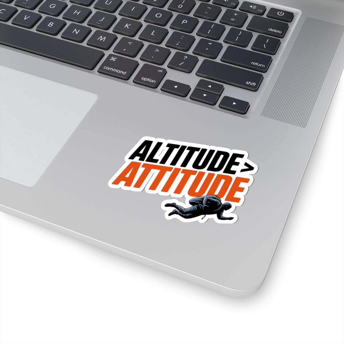 BASE Jumping Sticker – Bold Freefall Quote Decal for Adrenaline Junkies Skydivers Thrill Seekers