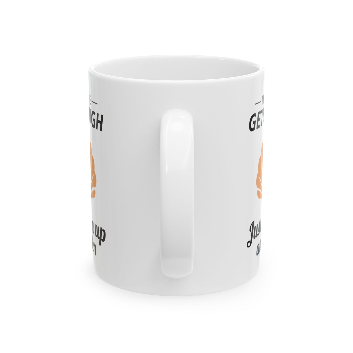 Clam Up Mug, Listen Clam, Tough Times Ocean Gift