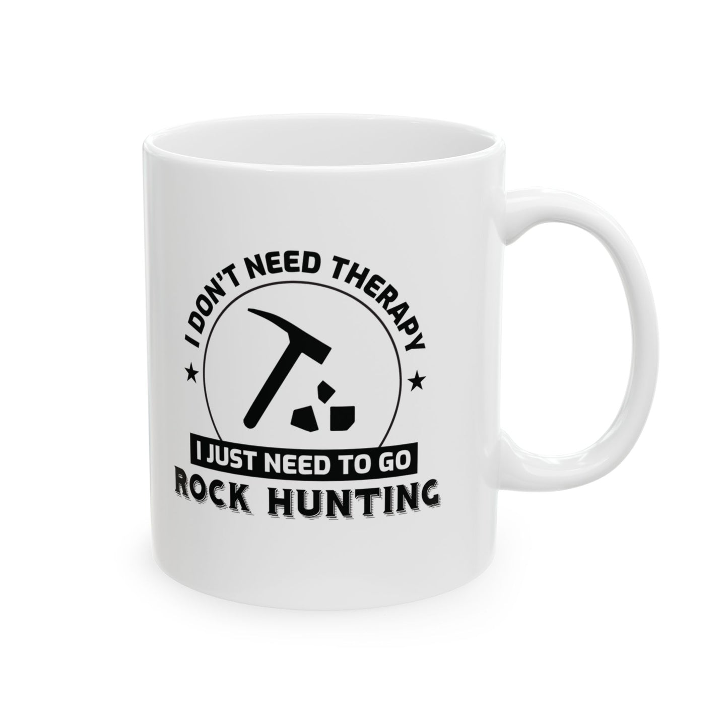 Geologist Mug - Rock Hunting Club Coffee Mug for Geology & Outdoor Exploration Enthusiasts