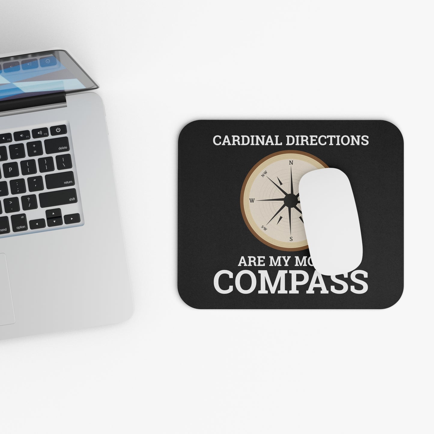 Geographic Information Systems Mouse Pad - Cartography Non-Slip Rubber Base for GIS Professionals