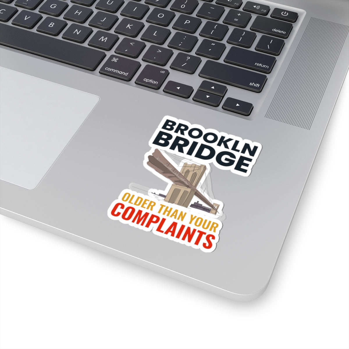 Brooklyn Bridge New York Sticker - NYC Landmark Vinyl Decal for Urban Explorers and City Lovers