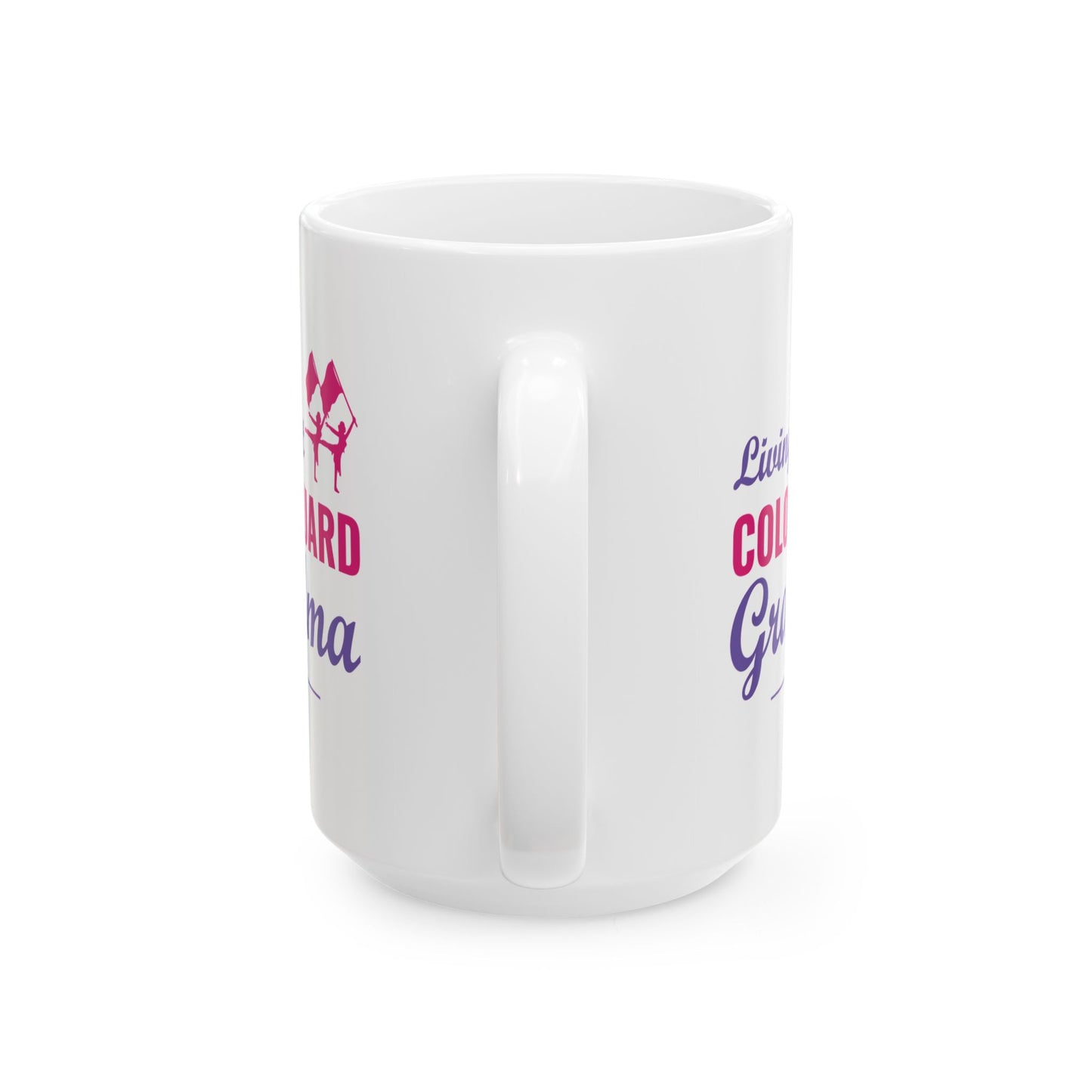 Color Guard Mug - Grandma Loves Guard Life Design