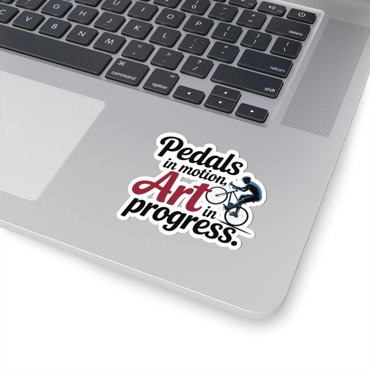 Creative Indoor Cycling Sticker - Motion Art Bike Vinyl Decal for Unicycle Performers, Gymnastic Teams, Passionate Fans