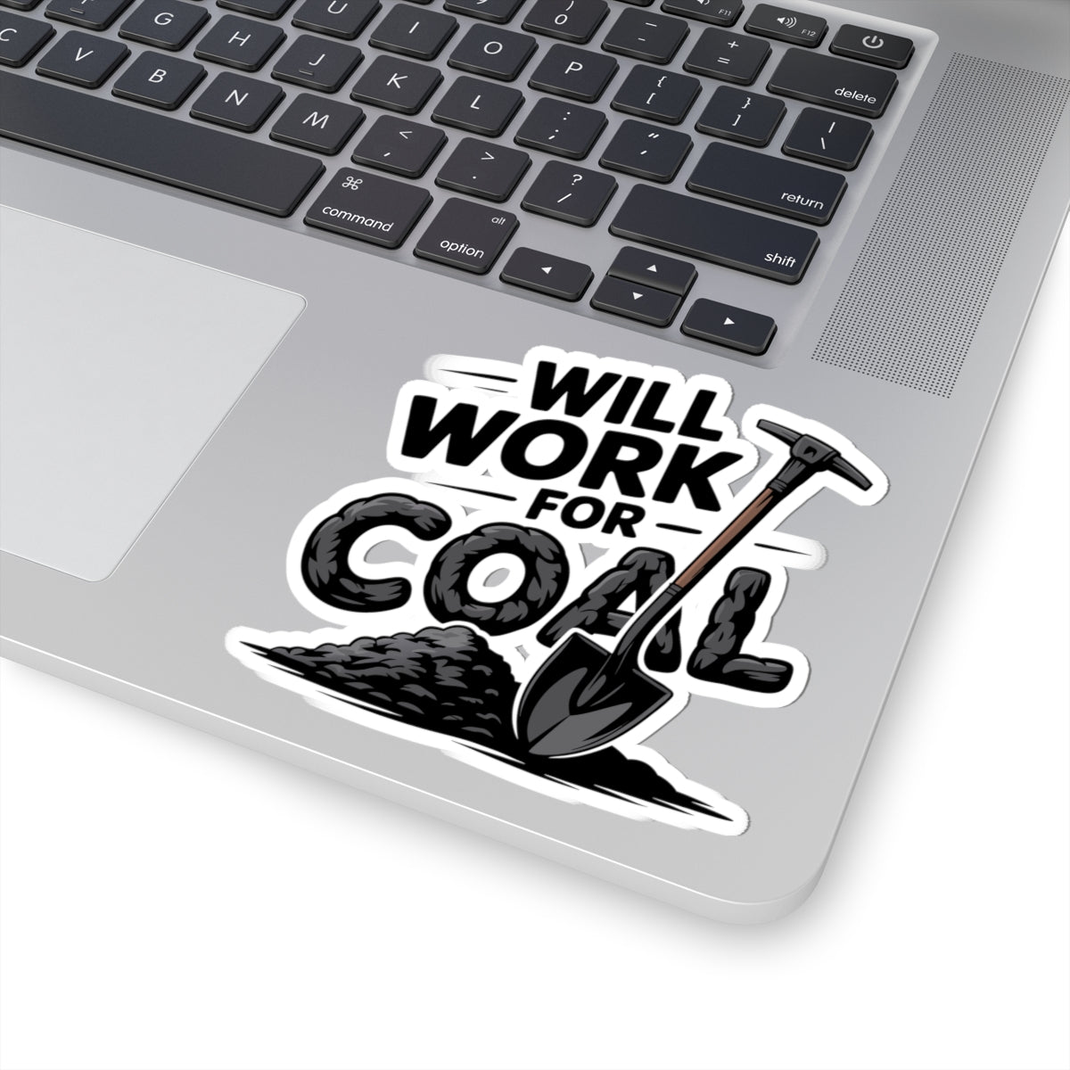 Blacksmith Coal Sticker – Funny Forge Fuel Humor Decal for Metalworkers Forging Enthusiasts