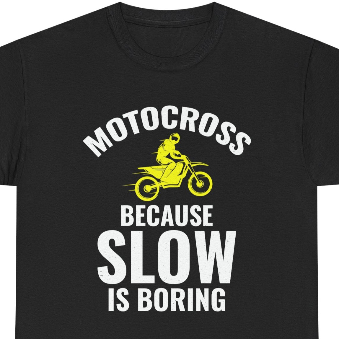 Dirt Bike Motocross T-Shirt - Speed Racing Graphic for MX Competitors & Fans