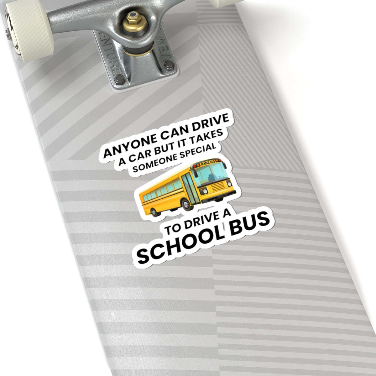 Special School Bus Driver Sticker - Student Transport Pride Vinyl Decal for Drivers & Safety Heroes