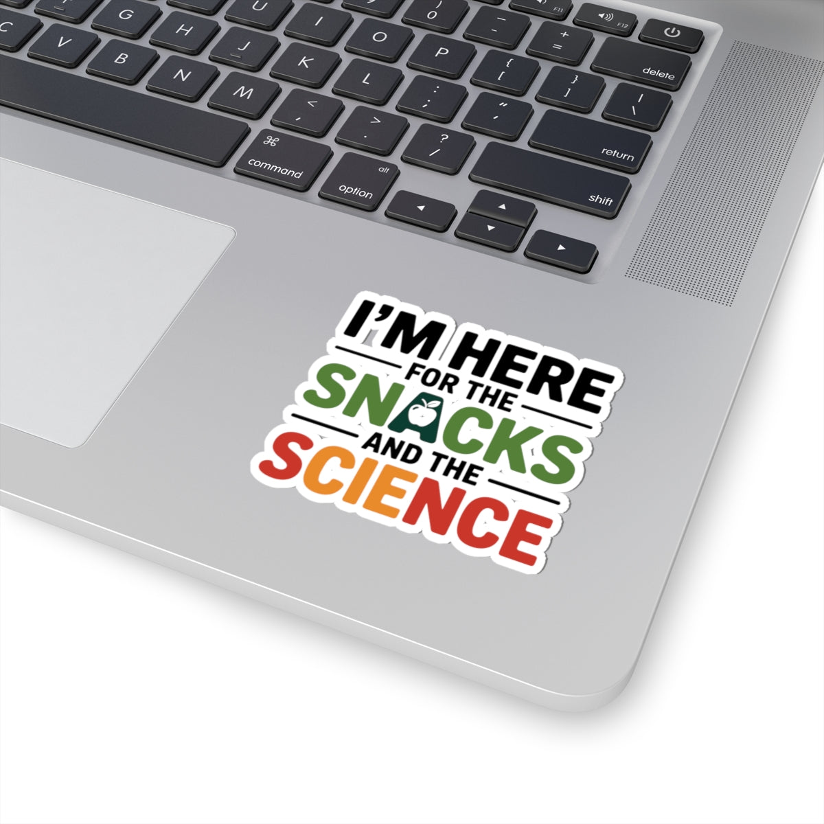 Snack Science Dietitian Sticker - Dual Passion Vinyl Decal for Registered Dietitians