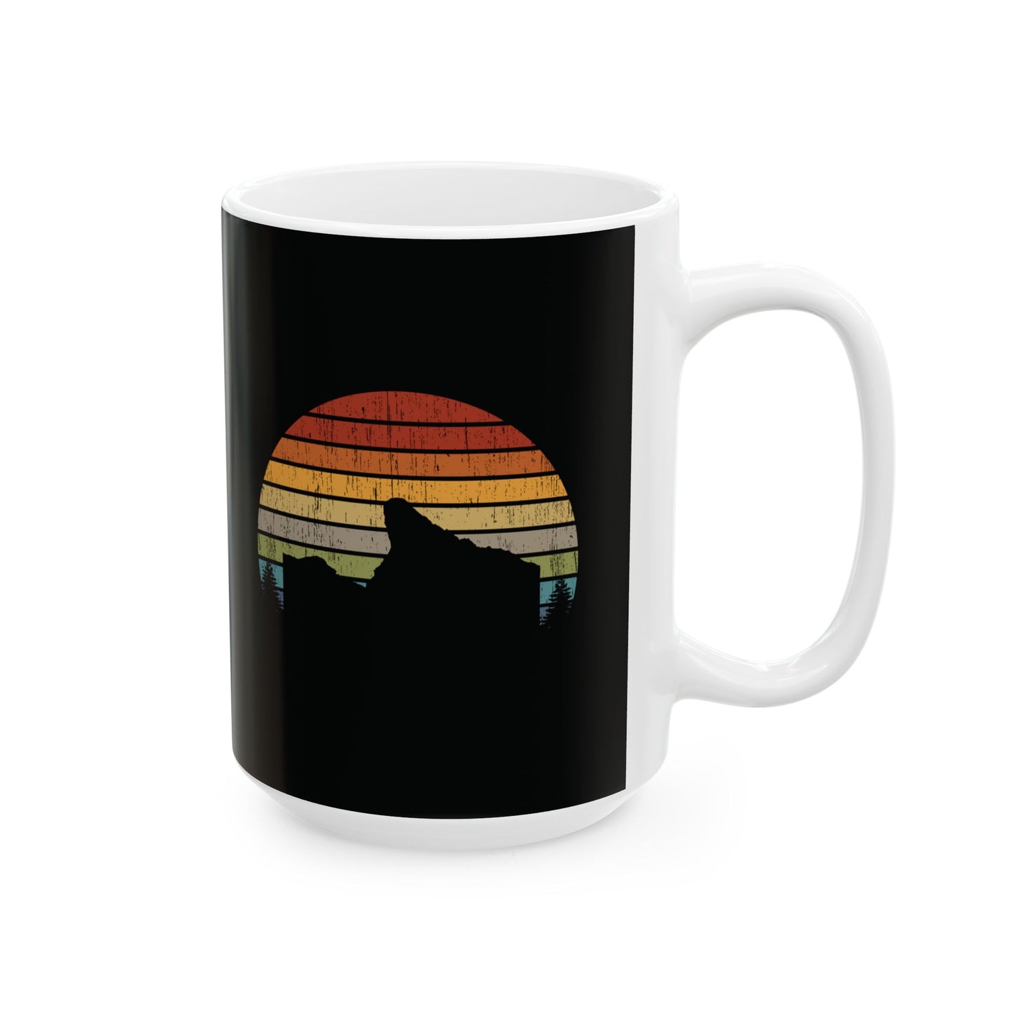 Geologist Mug - Vintage Retro Rock Identification Coffee Mug for Rockhounds & Science Lovers