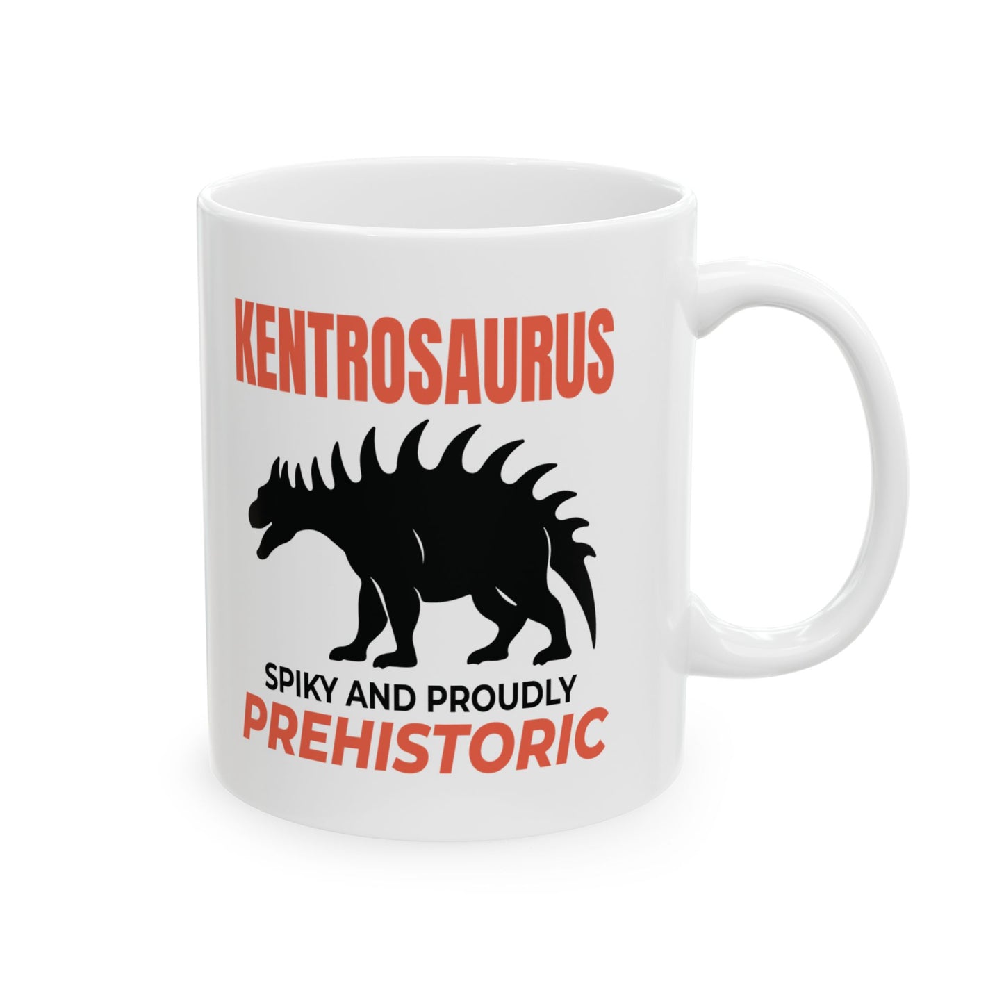 Dinosaur Fossil Mug - Kentrosaurus, Spiky - Dino Collector Mug