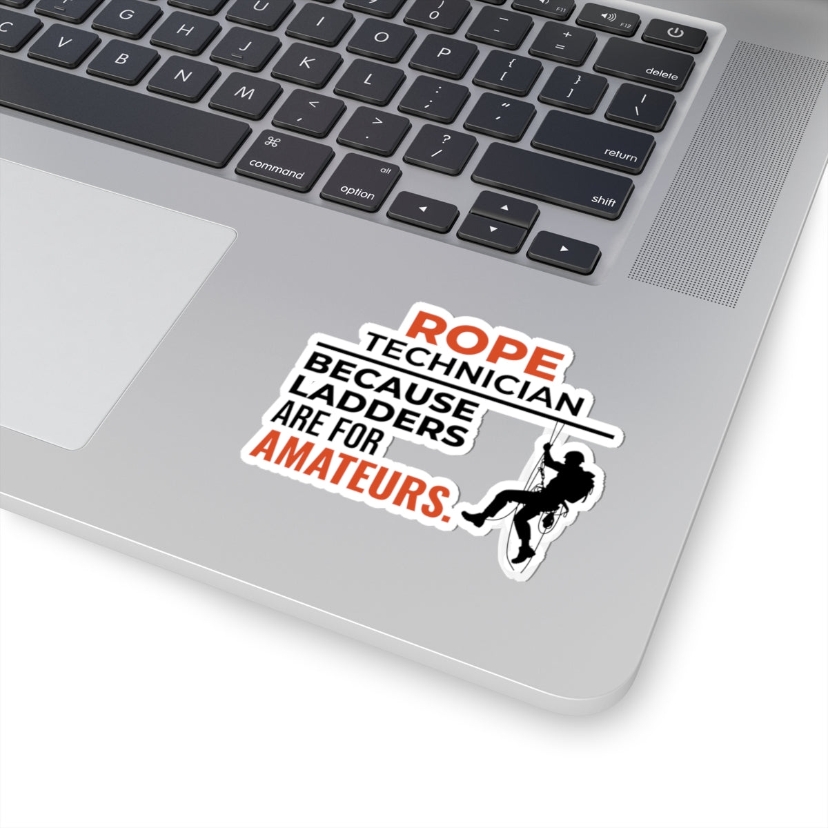 Rope Technician Sticker - Ladders Amateurs Vinyl Decal for Climbers & Professionals