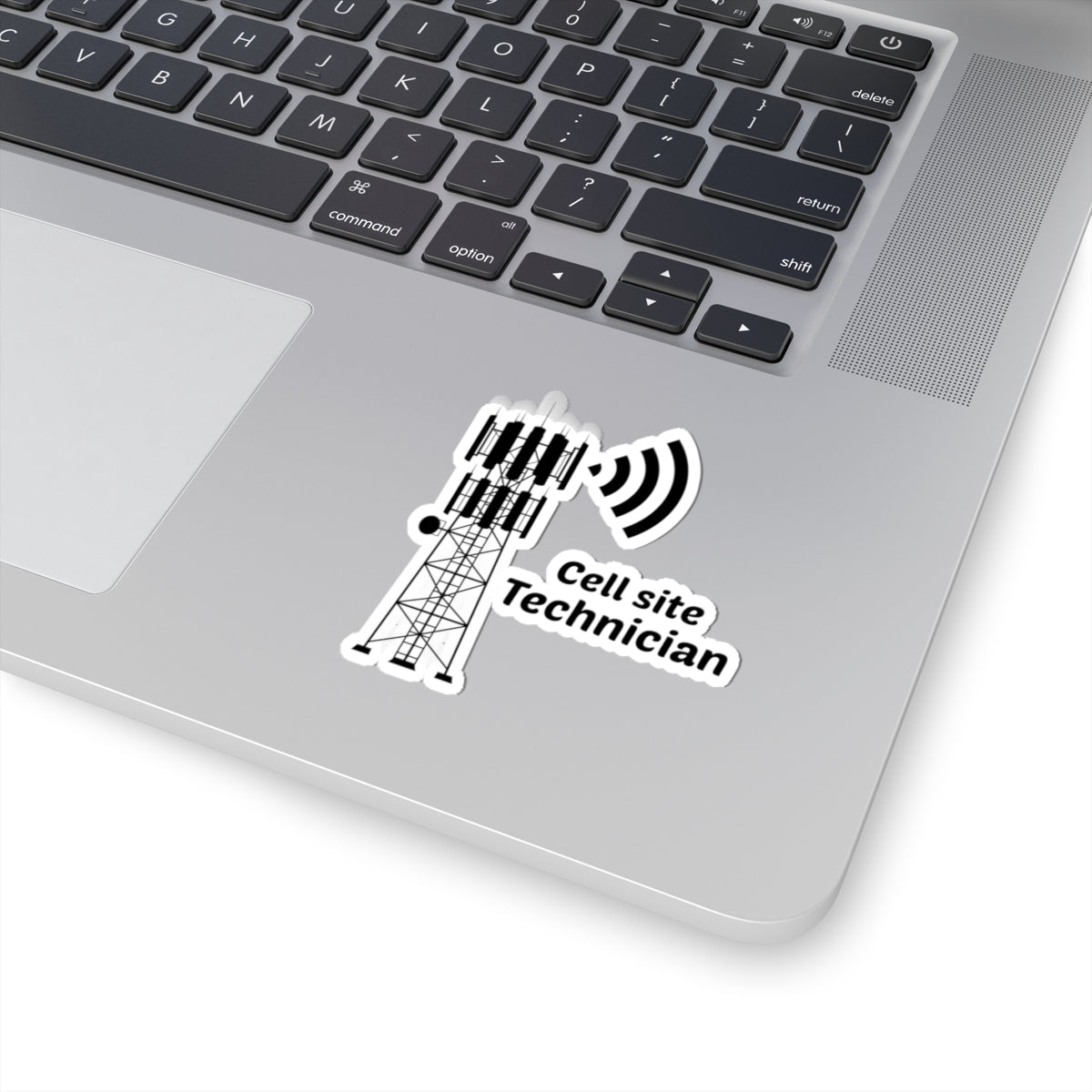 Cell Site Technician Sticker - Tower Climber Vinyl Decal for Telecom Workers & Network Builders