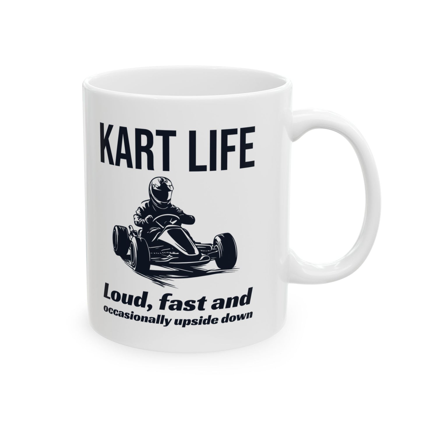 Go Kart Racing Mug – Funny Kart Life Gift for Speed Enthusiasts
