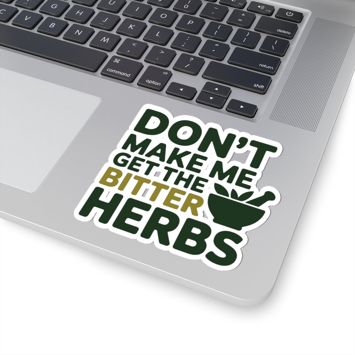 Herbalist Humor Sticker - Bitter Remedies Vinyl Decal for Herbalists, Plant Medicine Practitioners