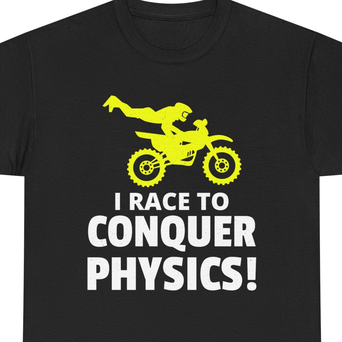 Dirt Bike Motocross T-Shirt - Bold Racing Graphic for MX Competitors & Track Enthusiasts