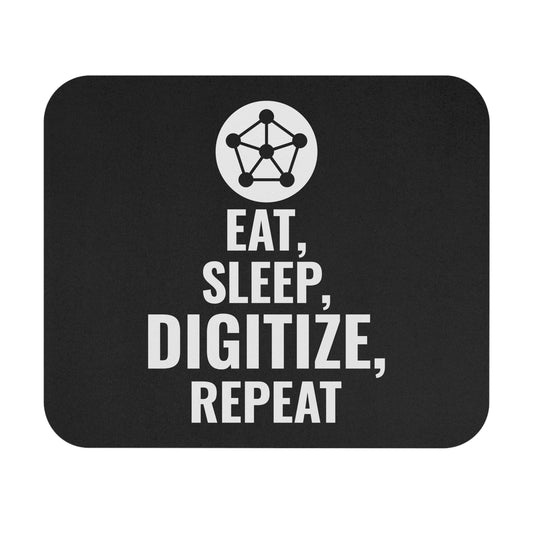 Funny GIS Digitizing Mouse Pad - Humorous Geospatial Office Mousepad Non-Slip Rubber Base for Cartographers & Analysts