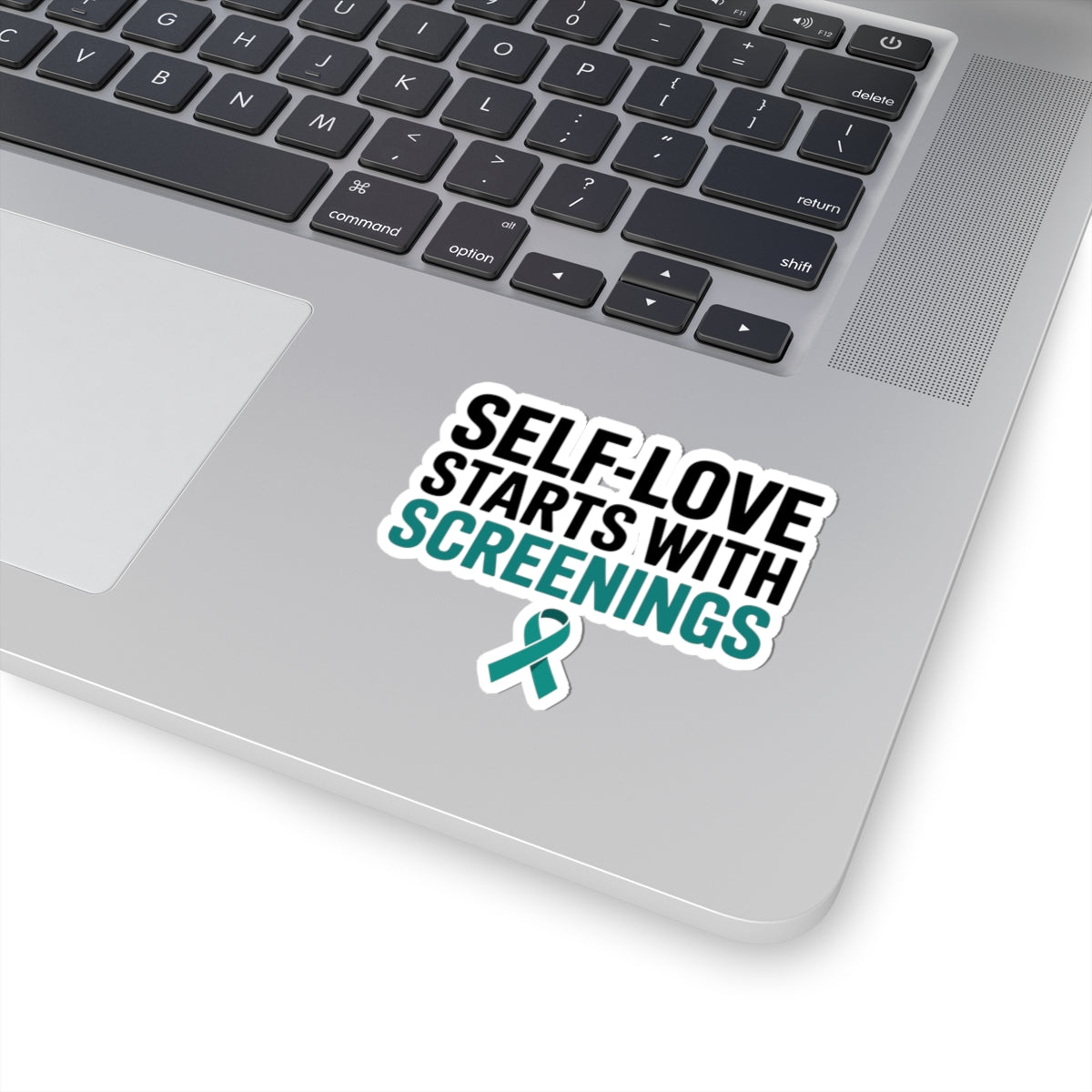 Self Love Health Sticker - Screenings Start Here Vinyl Decal
