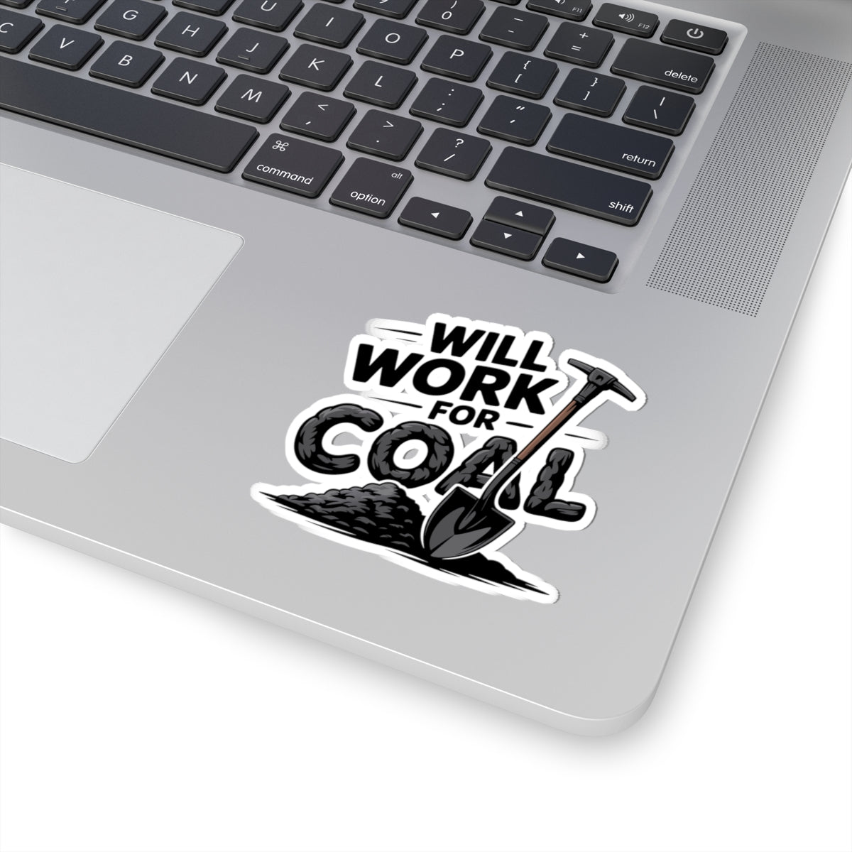 Blacksmith Coal Sticker – Funny Forge Fuel Humor Decal for Metalworkers Forging Enthusiasts