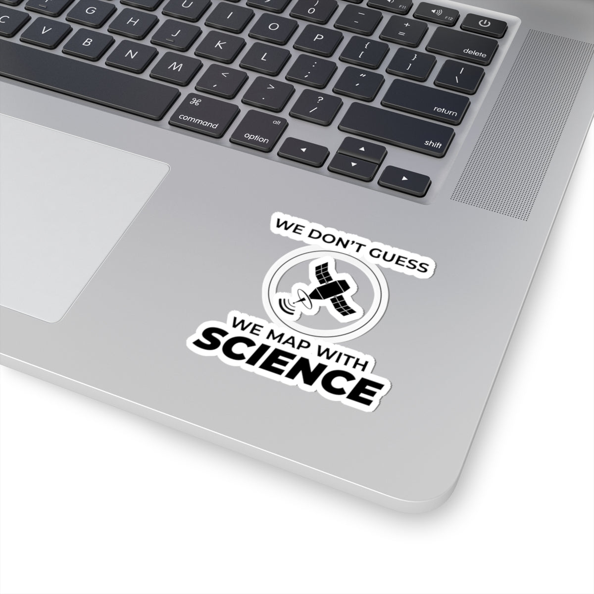 "Science Mapping Sticker - Precision GIS Vinyl Decal for Geospatial Professionals"