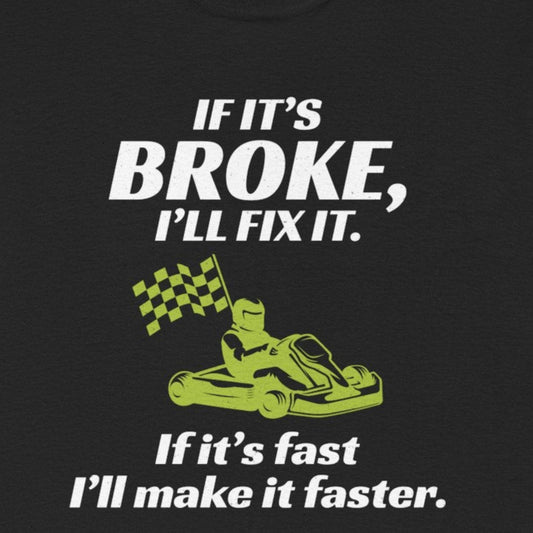 Go Kart Racing Shirt - Speed Optimization Tee for Karting Engineers & Tuning Specialists