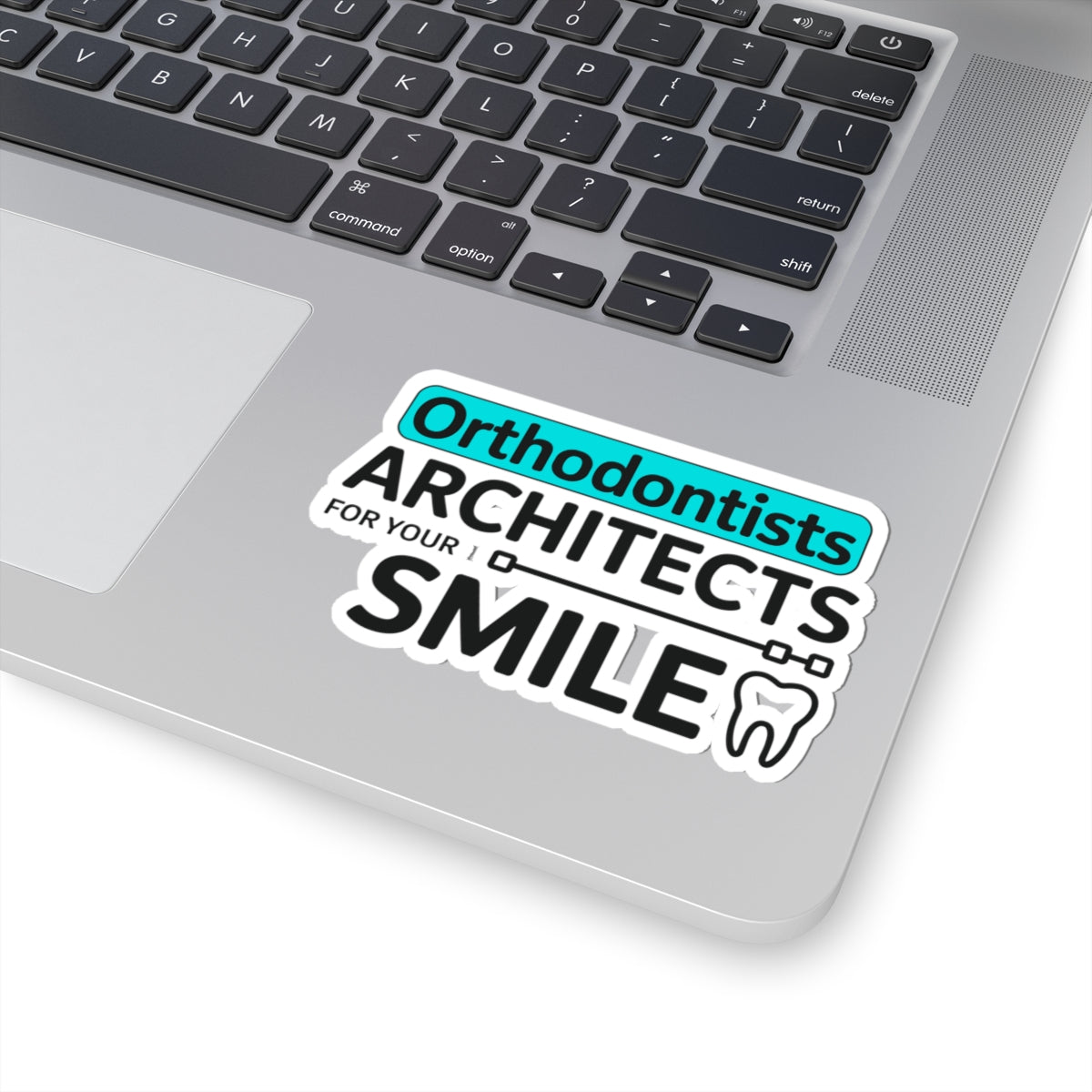 Orthodontist Architect Sticker - Dental Appreciation Vinyl Decal for Braces Patients