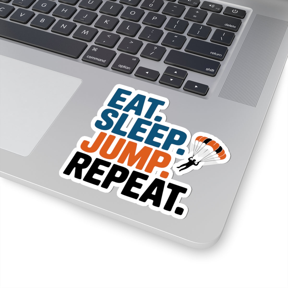 BASE Jumping Sticker – Funny Parachute Lifestyle Decal for Skydivers Extreme Sports Enthusiasts