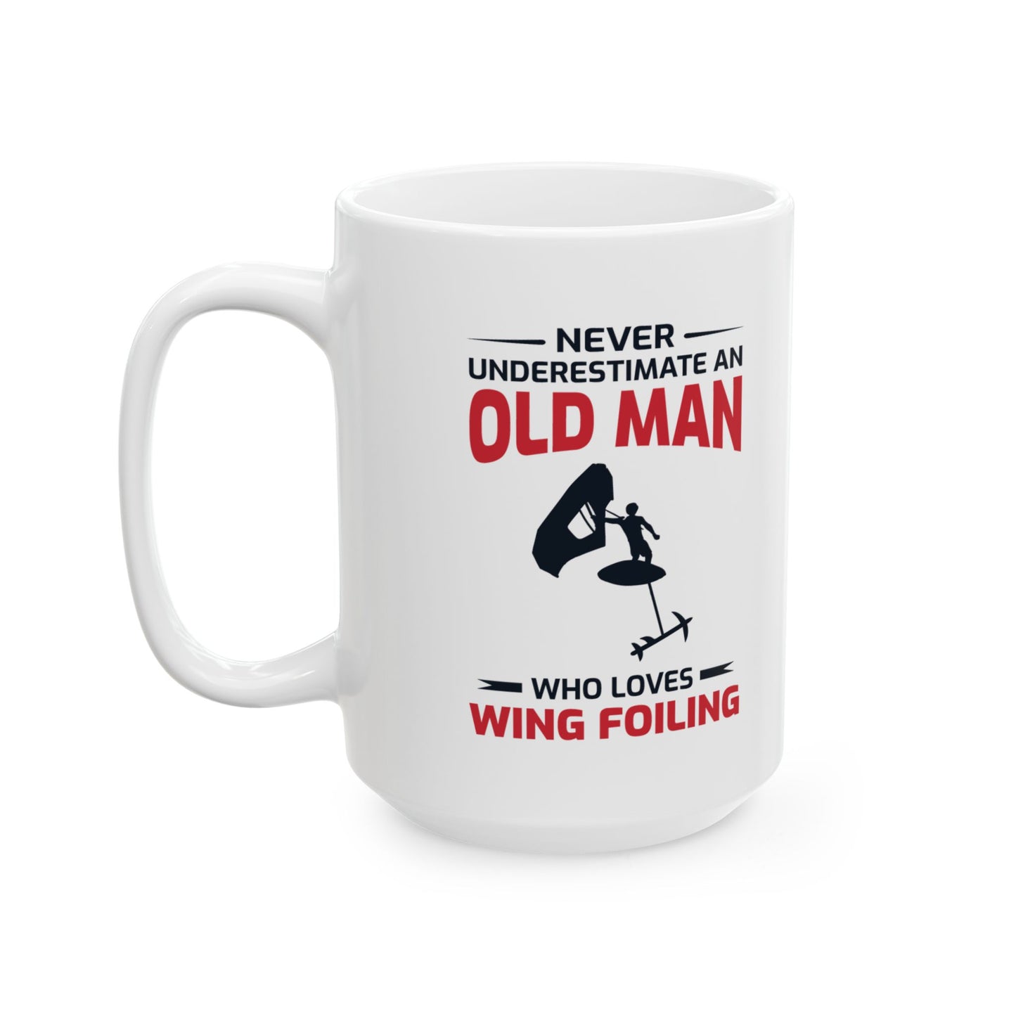 Wingfoiling Mug - Senior Wing Foiler Water Sports Enthusiast