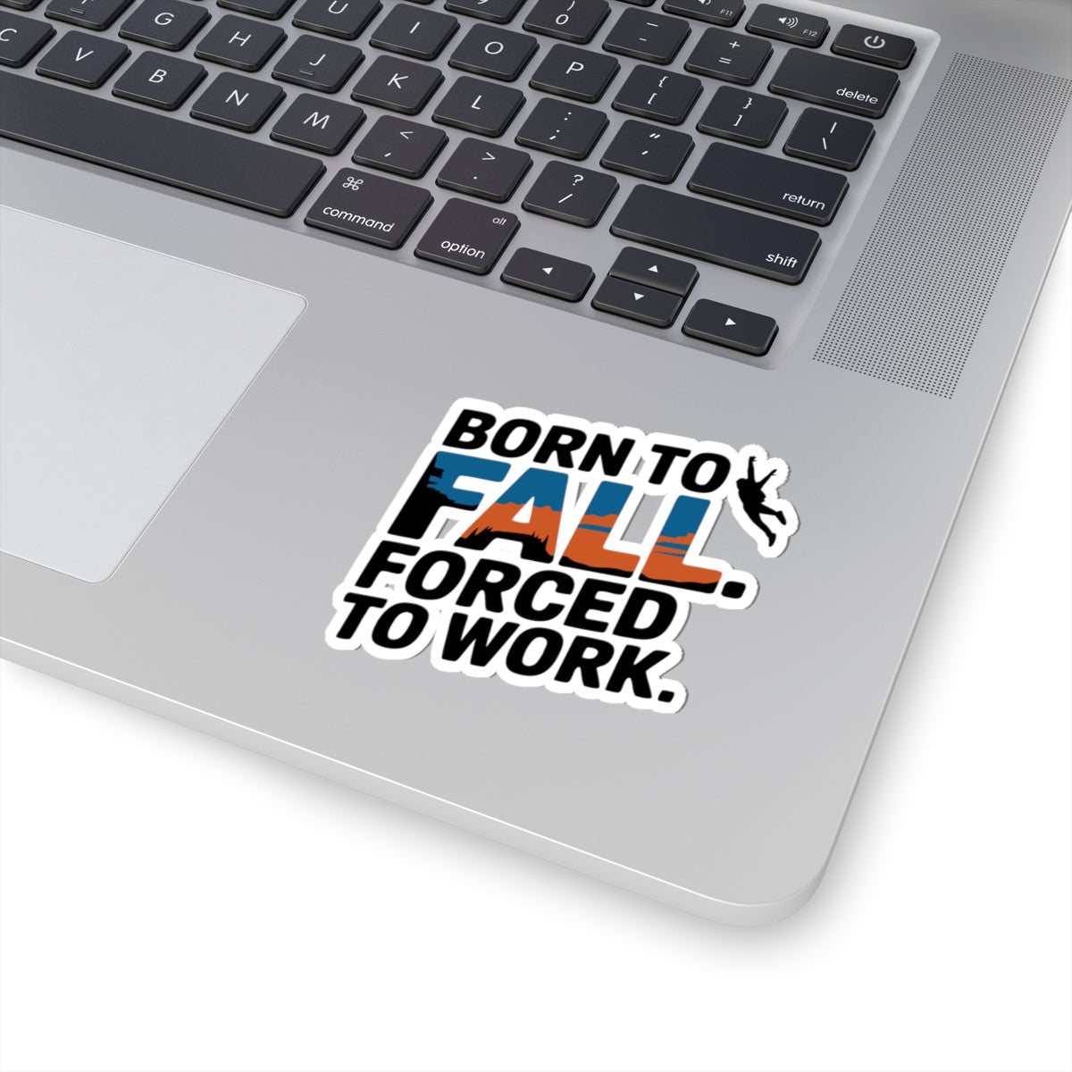 BASE Jumping Sticker – Funny Freefall Lifestyle Quote Decal for Extreme Sports Fans Adrenaline Junkies