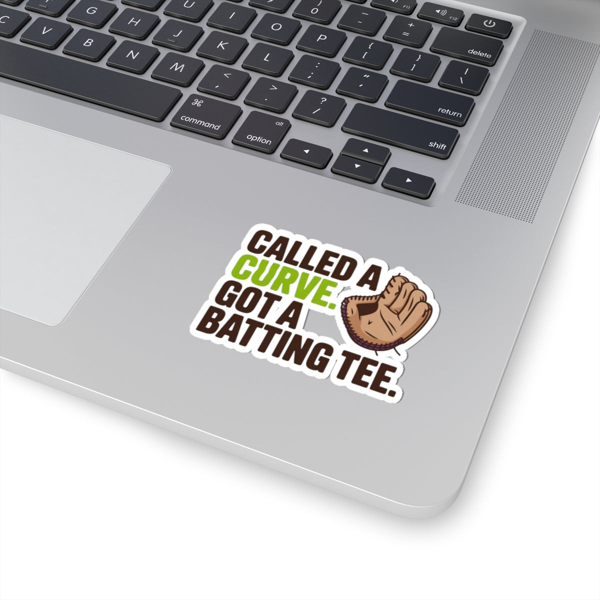 Baseball Catcher Sticker – Funny Sign Calling Humor Decal for Catchers Travel Ball Players
