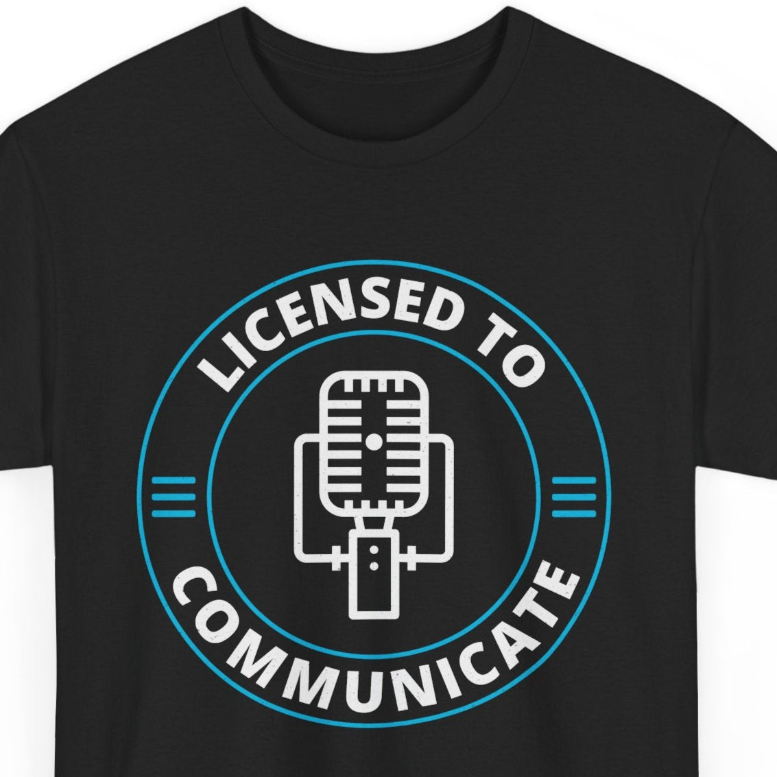 Amateur Ham Radio Operator T-Shirt - Licensed to Communicate & Radio Freedom