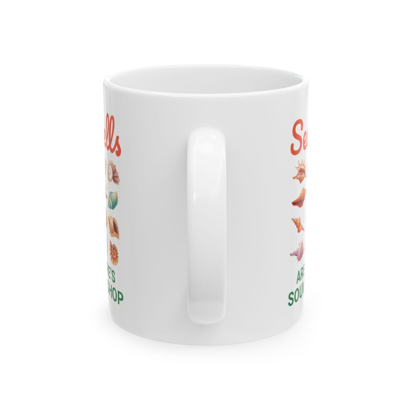 Seashell Collector Mug - Nature's Souvenir Shop Design