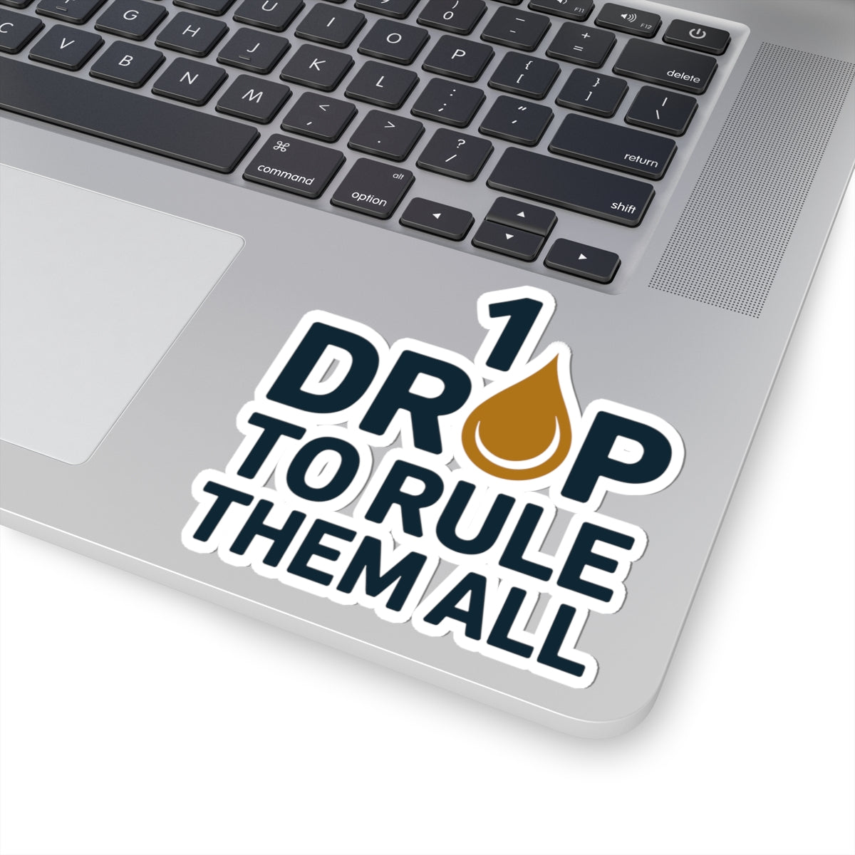 Homeopathy Power Sticker - One Drop Dominance Vinyl Decal for Homeopaths, Natural Medicine Masters