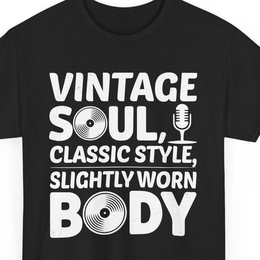 Vintage 50th Birthday T-Shirt - Classic Style Slightly Worn Humor Tee