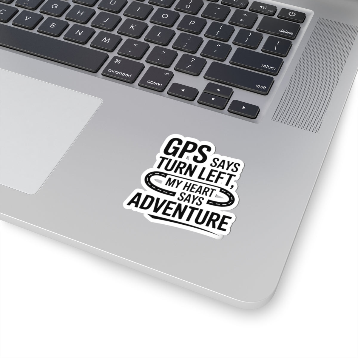 Adventure Navigation Sticker - Minimalist Map Art Vinyl Decal for Travelers & Explorers