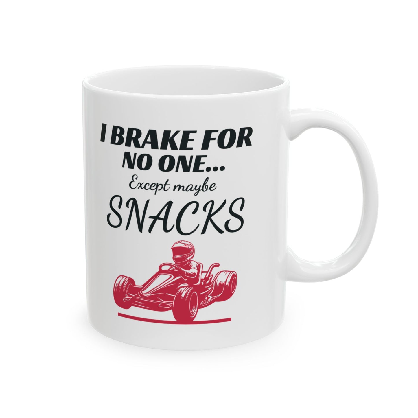 Go Kart Racing Mug for Speed Enthusiasts – Funny Karting Snack Lover