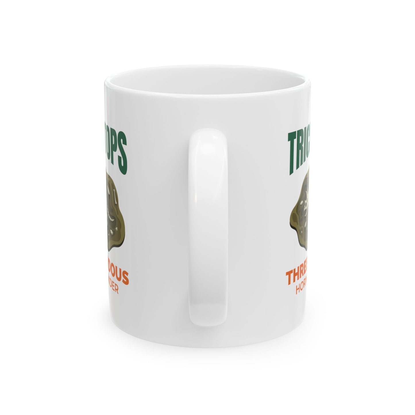 Triceratops Dinosaur Fossil Mug - Three-Mendous Horned Wonder