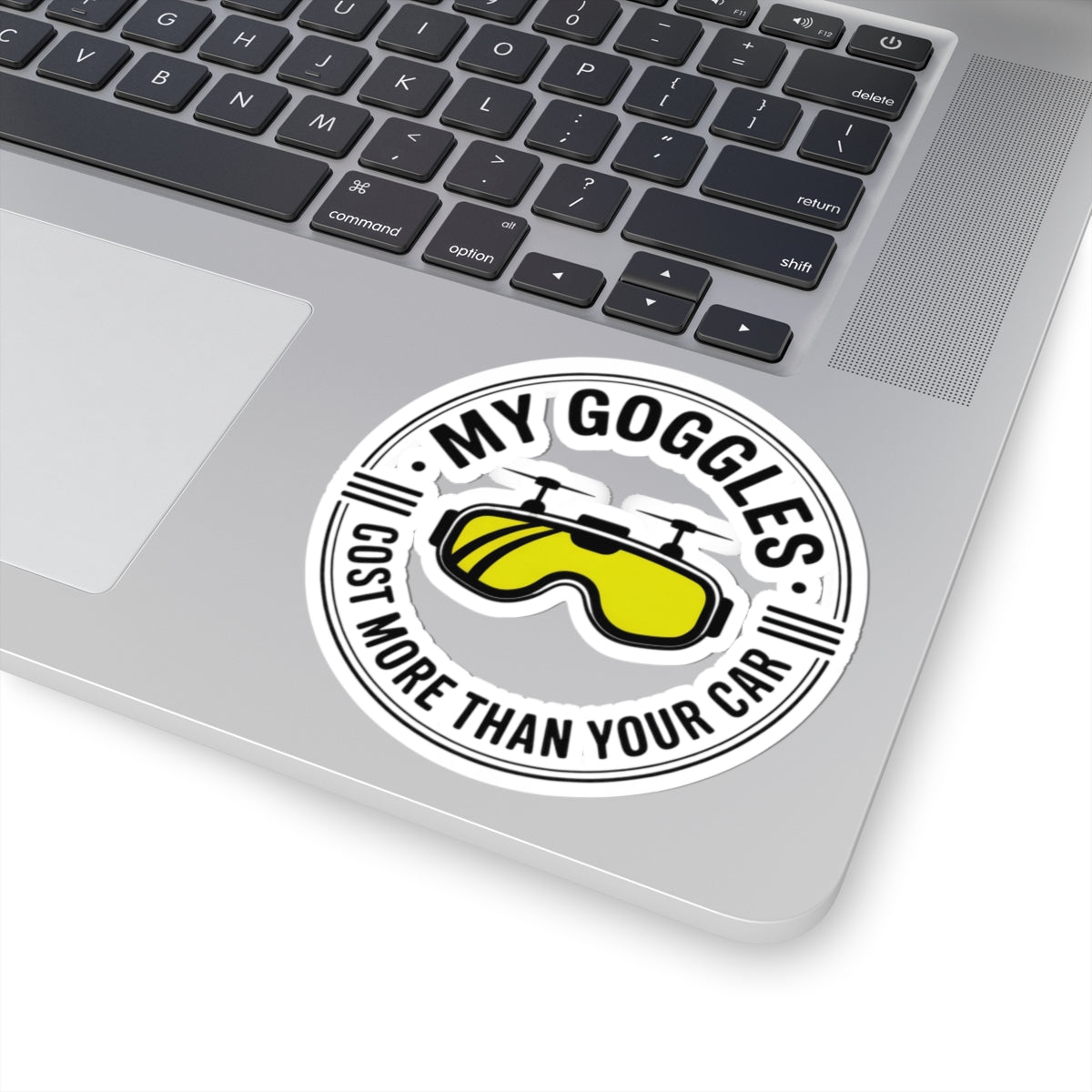 FPV Drone Sticker – Funny Goggles Cost Quote Decal for Racing Pilots, Quadcopter Enthusiasts and RC Hobbyists