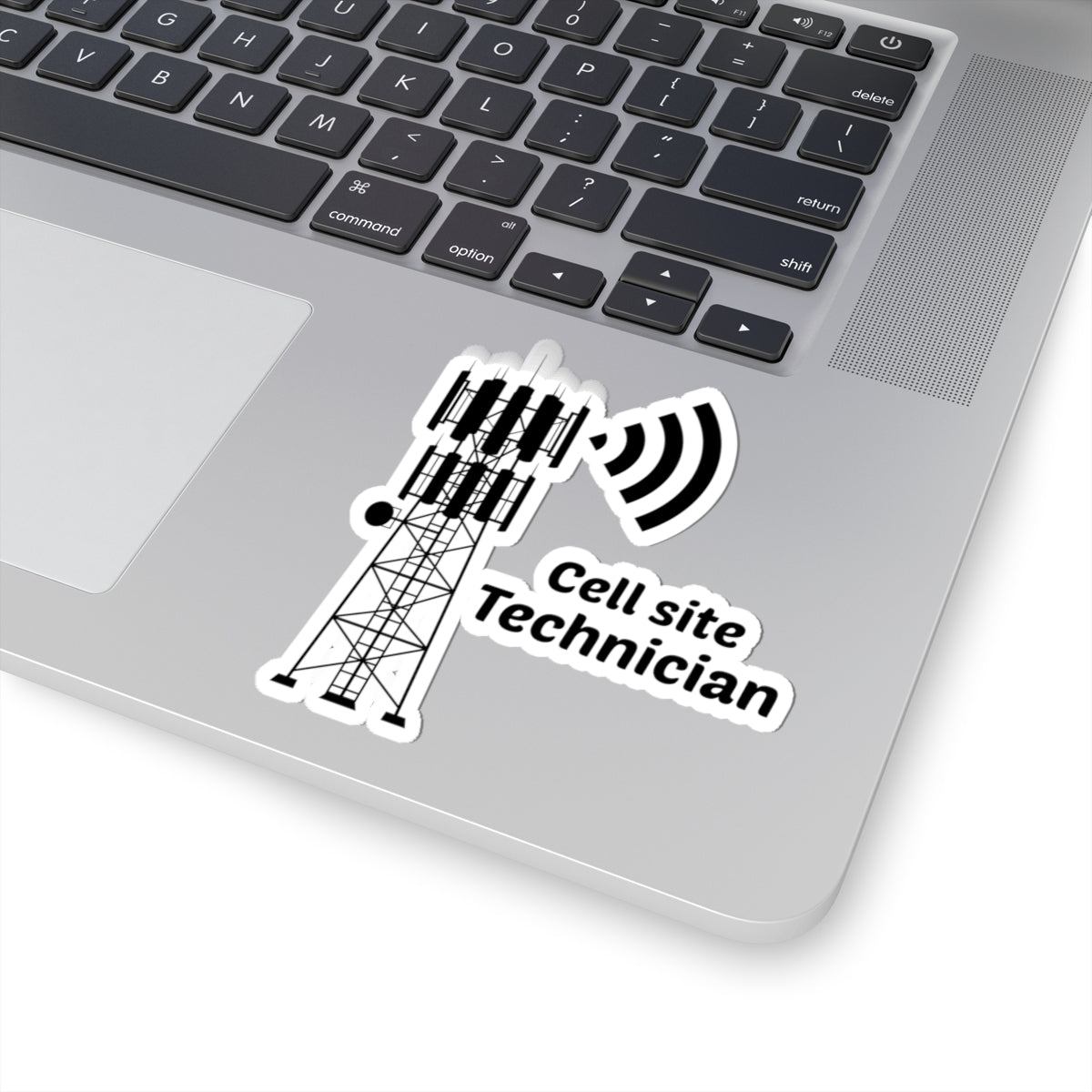Cell Site Technician Sticker - Tower Climber Vinyl Decal for Telecom Workers & Network Builders