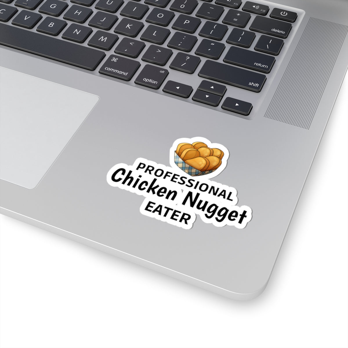 Professional Nugget Eater Sticker - Chicken Humor Vinyl Decal for Foodies & Snack Lovers
