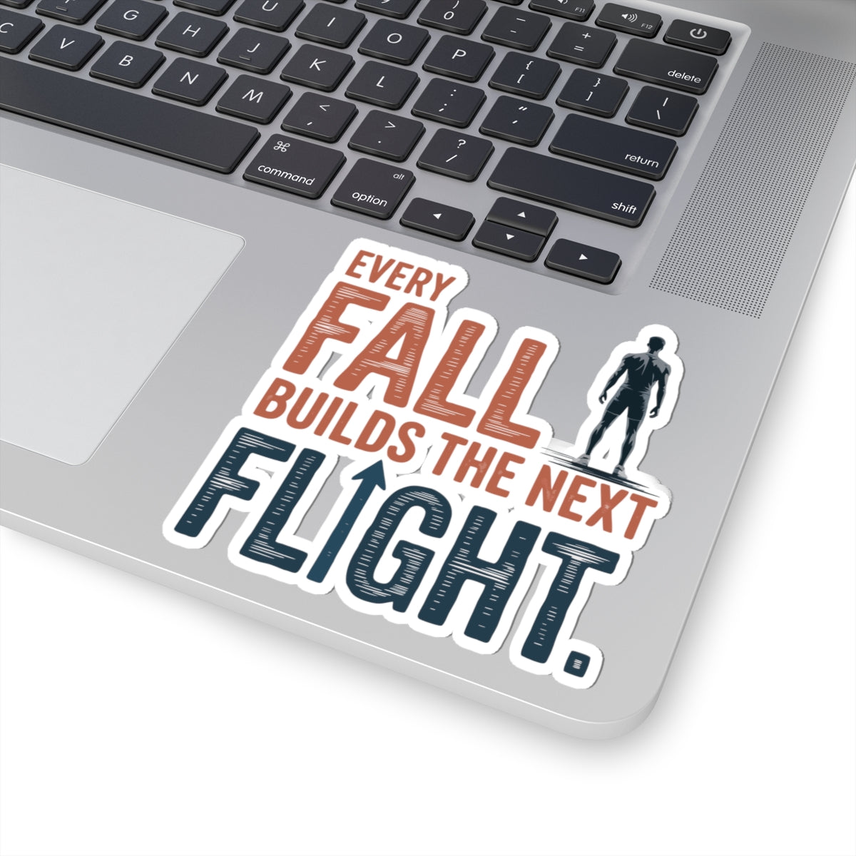 Pole Vault Sticker – Motivational Resilience Athletic Growth Decal for Track and Field Athletes, Competitive Vaulters