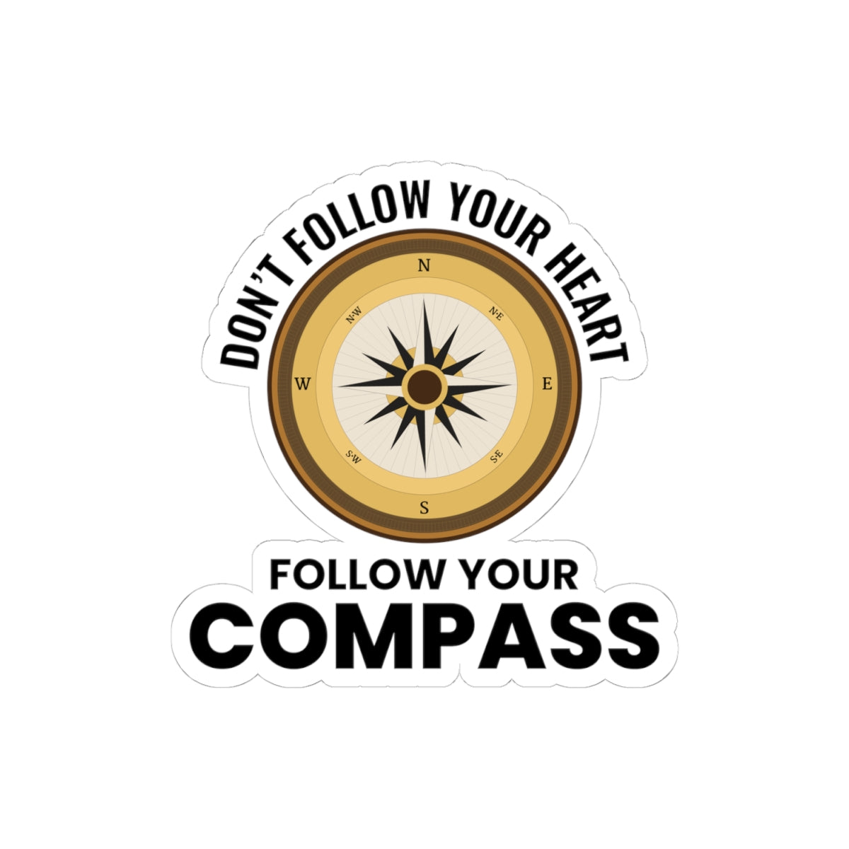 Geographer’s Rule Sticker - True North Vinyl Decal for GIS Professionals