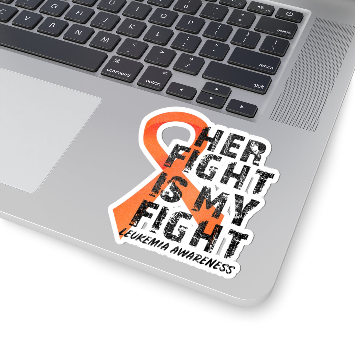 Empowering Leukemia Awareness Sticker - Her Fight Vinyl Decal for Family, Friends, and Supporters