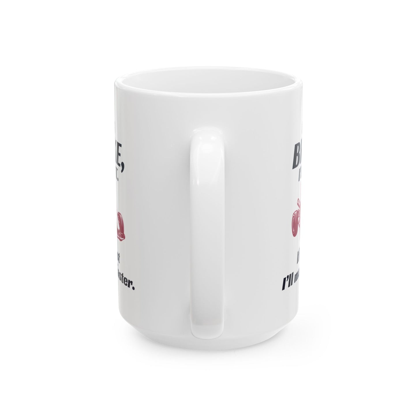 Go Kart Racing Mug - Fix It & Make It Faster Design